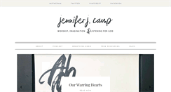 Desktop Screenshot of jenniferjcamp.com
